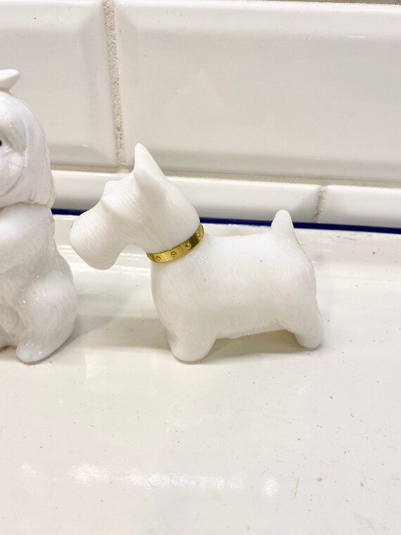 Vintage Avon Dog Perfume Bottles, Maltese, Scottie Do… Gem
