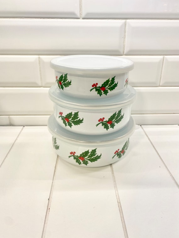 Plastic christmas bowls best sale