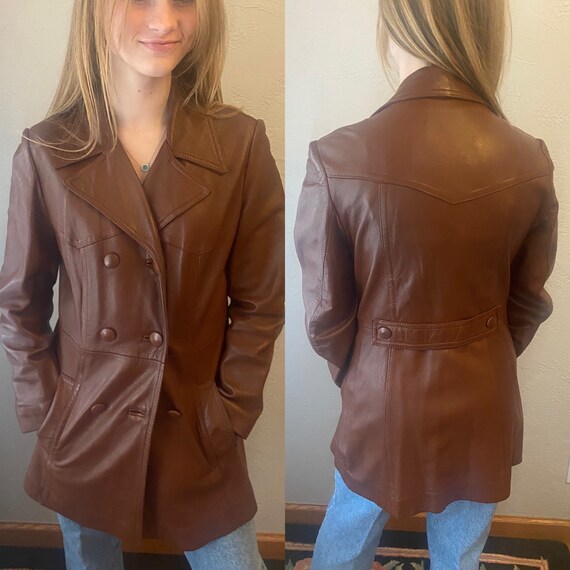 Vintage Surrey Classics of Canada Vintage Soft Leather Jacket 