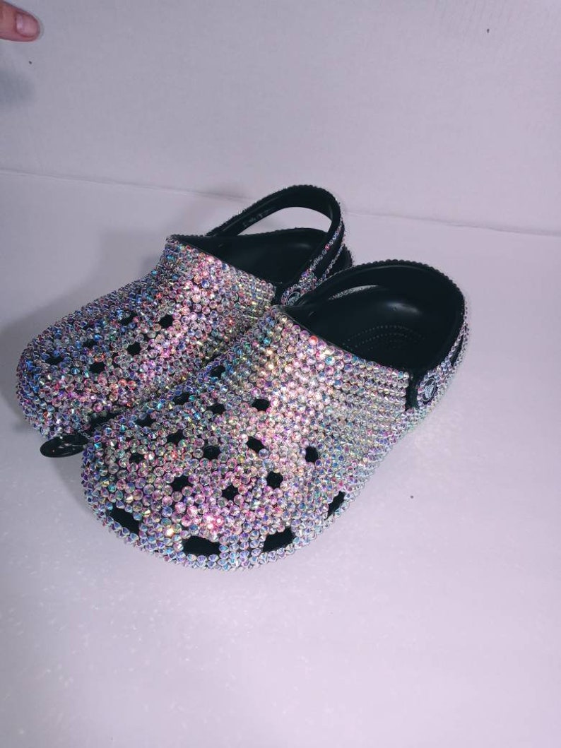 Custom Blingy Crocs Fully Blinged Out Crocs - Etsy