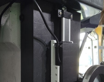 RF30 milling machine z-axis DRO mount