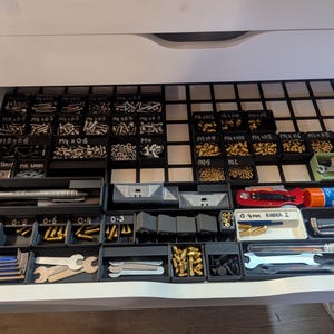 Ikea Alex drawer organizer tray and bins