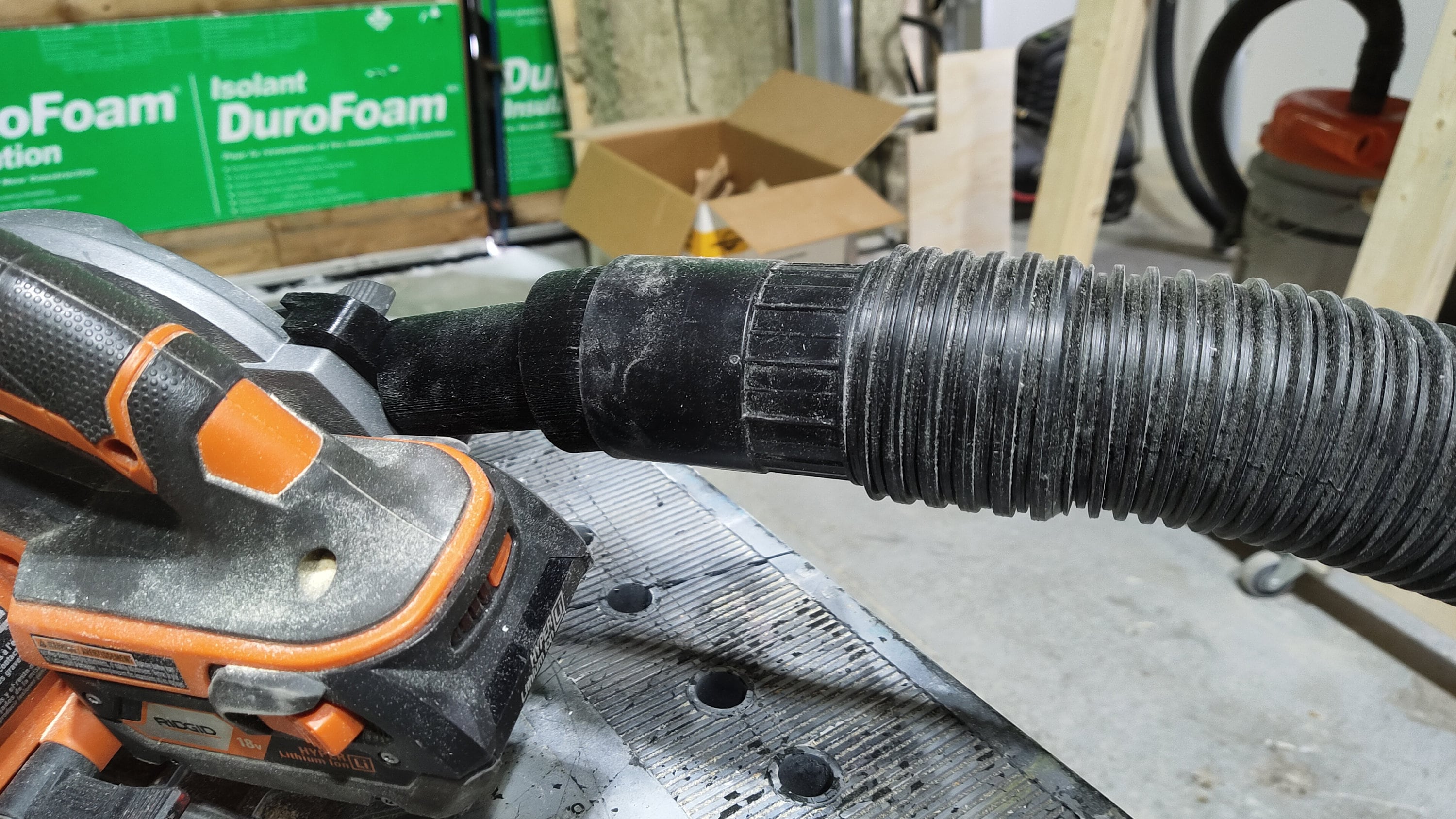 RIDGID Circular Saw R6851 Dust Adapter Etsy