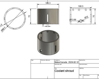 RF-30 Spindle coolant shroud and accessories
