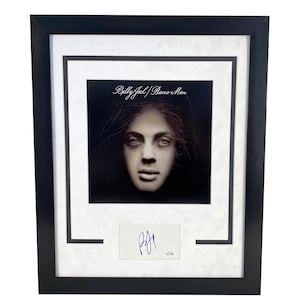 Billy Joel Piano Man Autogramm signiert 16x20 Foto display