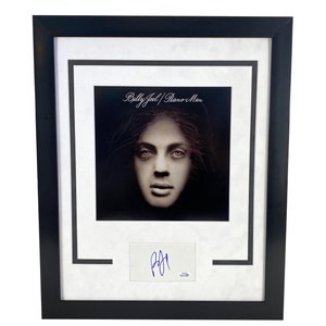 Billy Joel Piano Man Autogramm signiert 16x20 Foto display