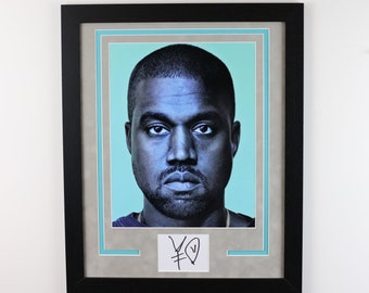 Kanye West Autographed Signed 16x20 Framed Photo Display Ye Yeezy Rap Hip-Hop ACOA