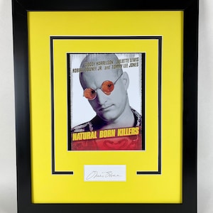 Natural Born Killers Oliver Stone Autographed Signed 16x20 Framed Display