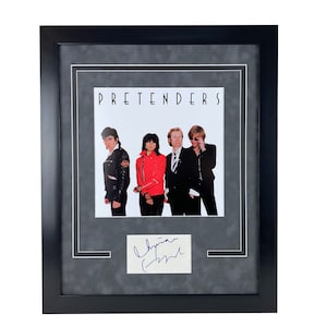 Chrissie Hynde The Pretenders Autographed Signed 16x20 Framed Photo Display