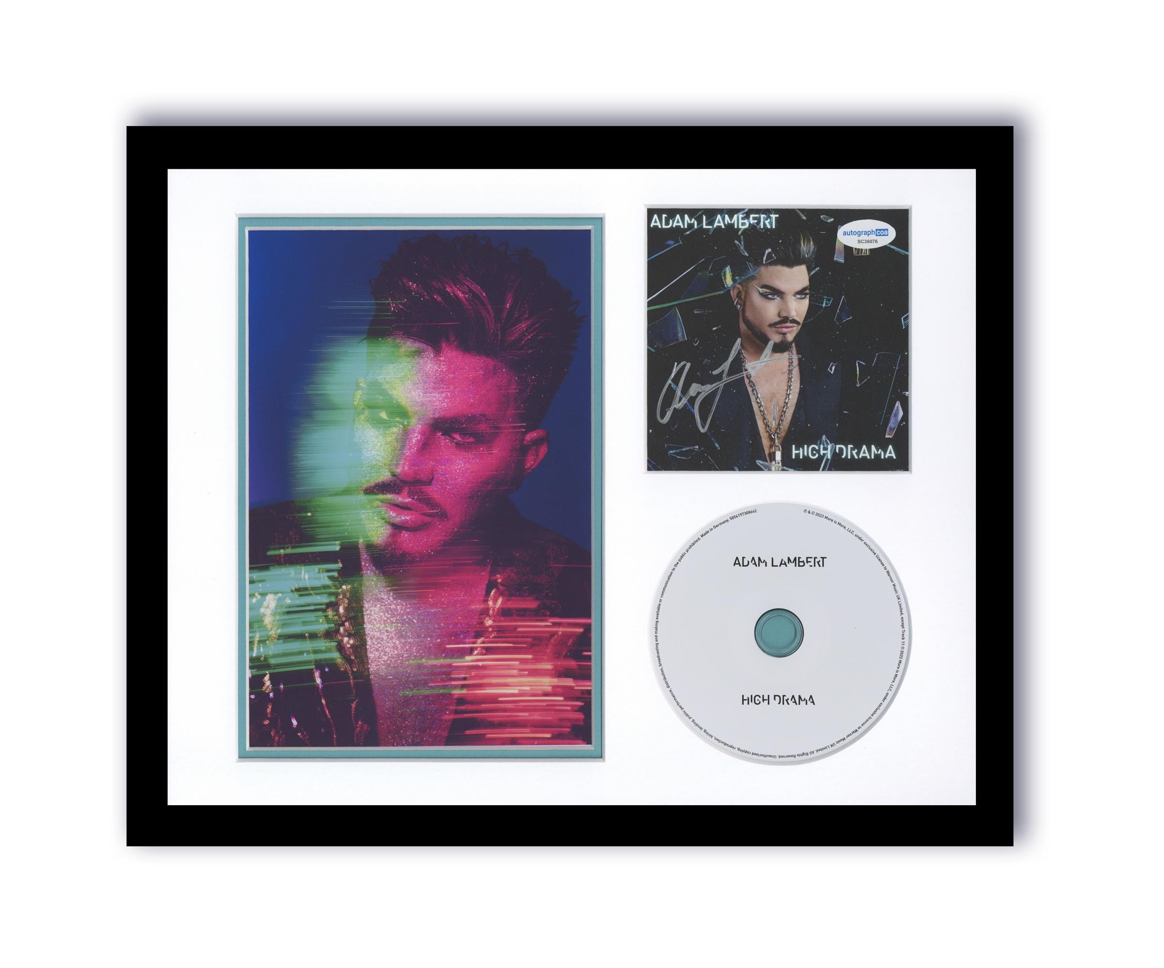 アダム•ランバート 直筆サイン入り写真 及び Certificate Queen adam lambert - Etsy 日本