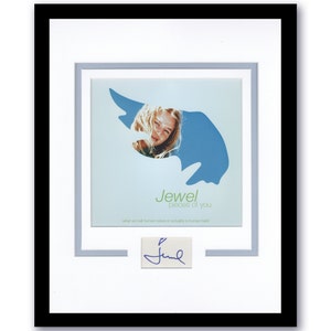 Singer Jewel Kilcher Pieces of You Autographed 11x14 Framed Photo Display