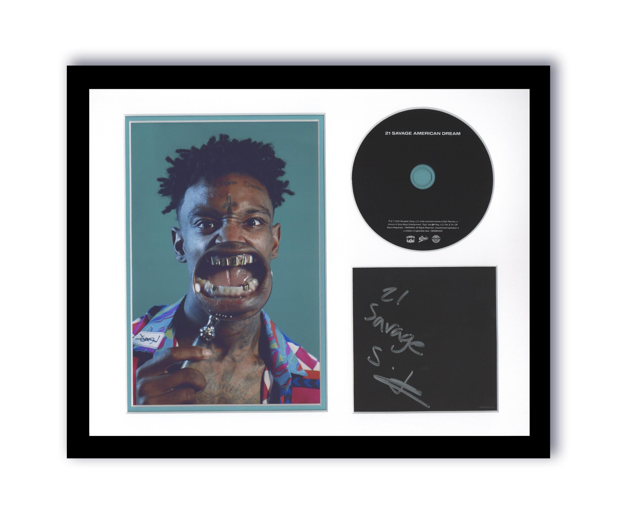 21 Savage Signed - Etsy