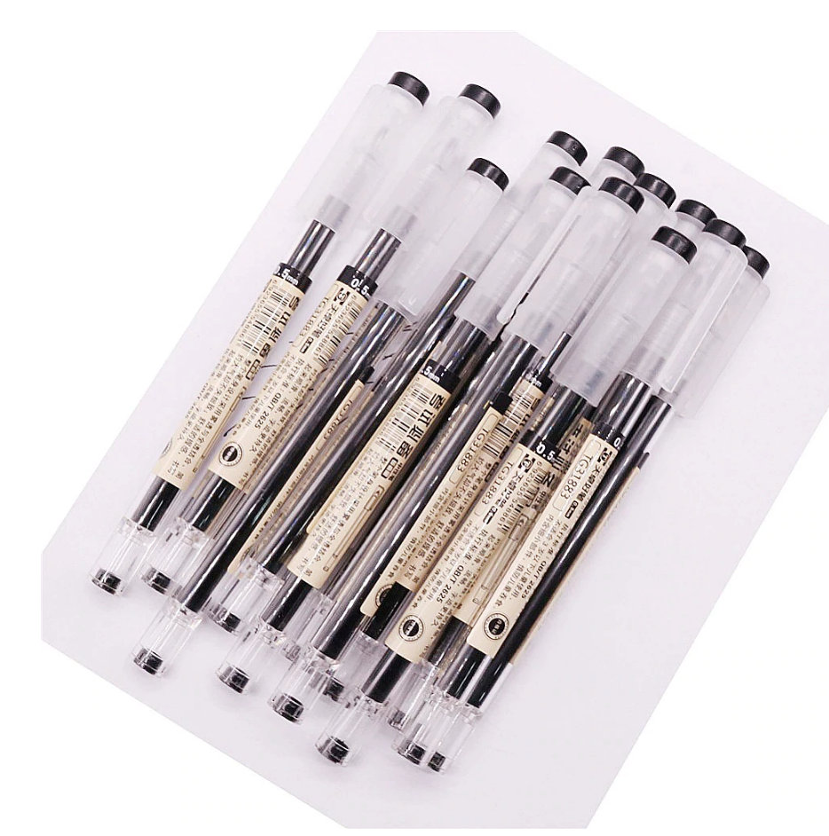 Japanese Stationary Pens gel pen .05mm Black 5PACK Etsy