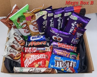 Personalised Chocolate Hamper | Chocolate Gift Box | Sweets Gift Boxes | Cadbury and Galaxy | Valentine's Gift | Birthday Gift | New Baby |