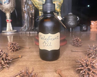 Maleficent Ritual Oil | Hexing Inspired Curio Oil