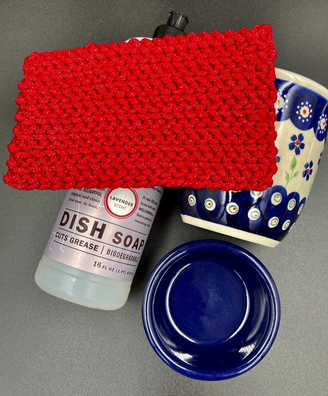 Kitchen Scrub Pad Etsy