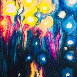 Intuitive Portrait, Baby portrait, Family Portrait, Memorial portrait, Painting, Friendship gift, Wedding gift, Custom Abstract Artwork