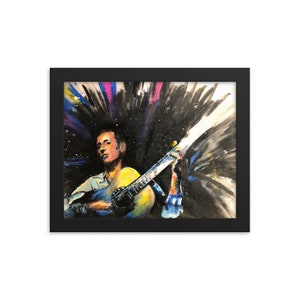 WOODY GUTHERIE 8&quot; x 10&quot; Framed Print