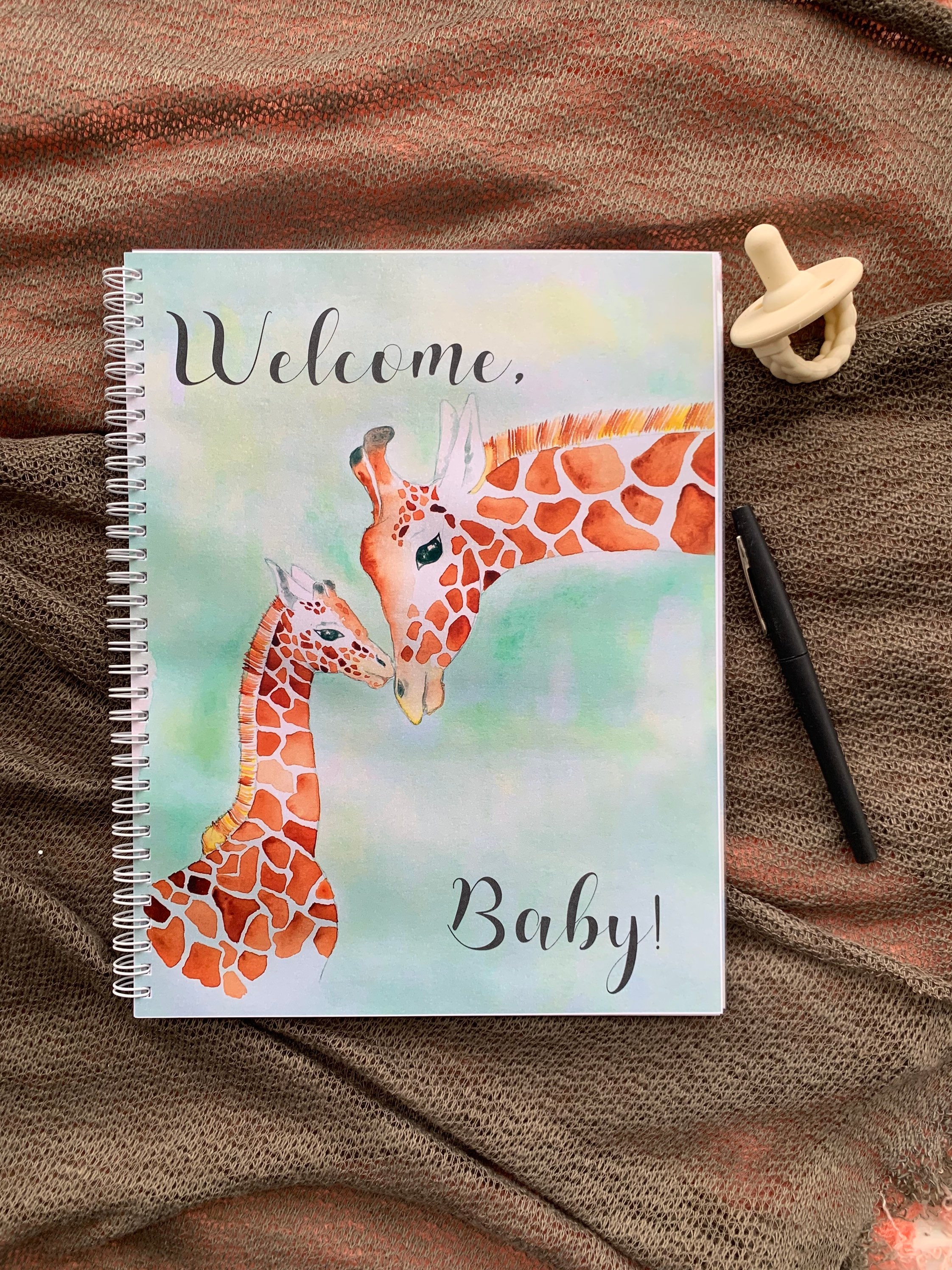 Personalized Baby Book Baby's First Year Baby Memory Etsy