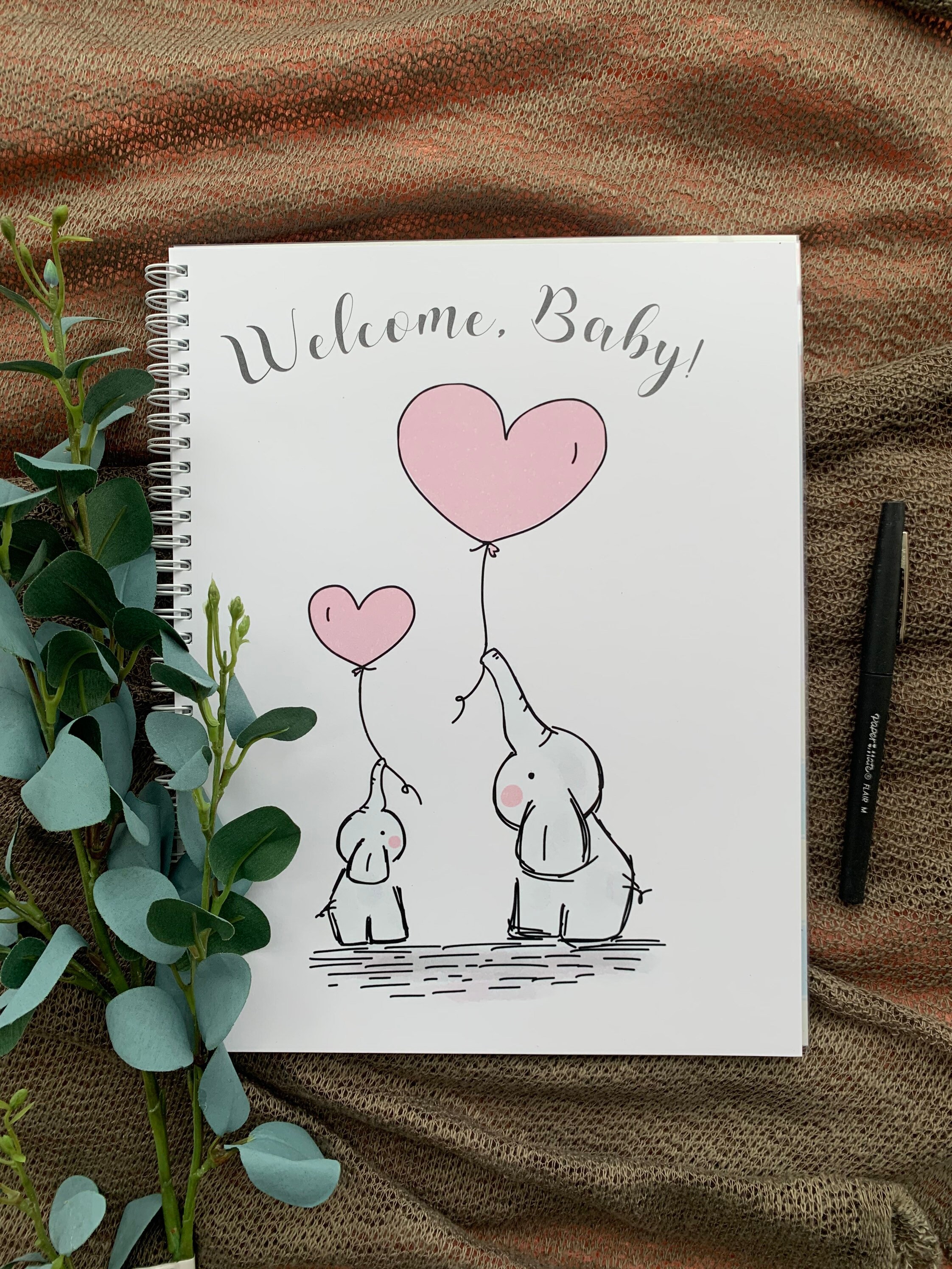 Multiple Covers Personalized Baby Book Baby's First Etsy