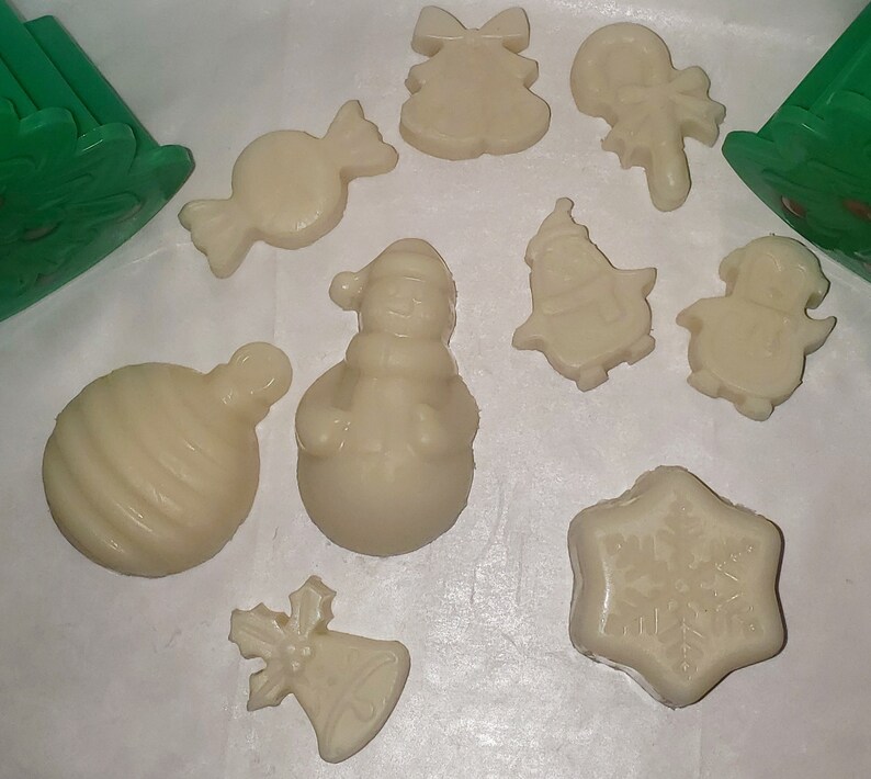 Holiday Lotion Bar 100 Soy Wax Beeswax Shea Butter Almond Oil