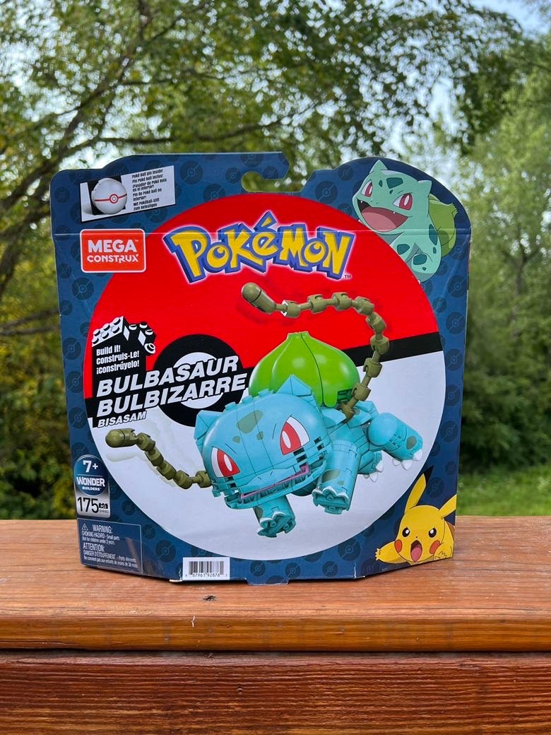 MEGA Pokémon Action Figure Building Toys Set For Kids, Bulbasaur'S