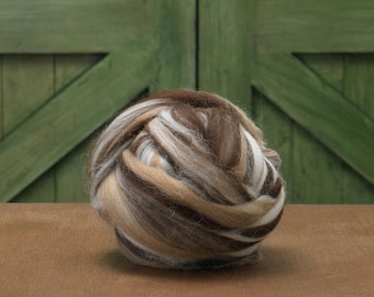 33% Tops de Alpaca Royal Blanco, 33 Tops de Alpaca Royal Fawn, 33 Tops de Alpaca Royal Marrón Claro Rayados