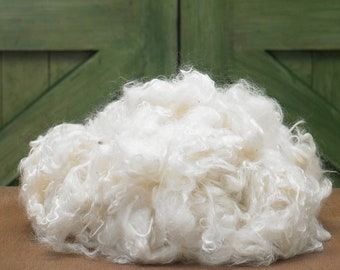 Fibra Mohair Superfina Rizada