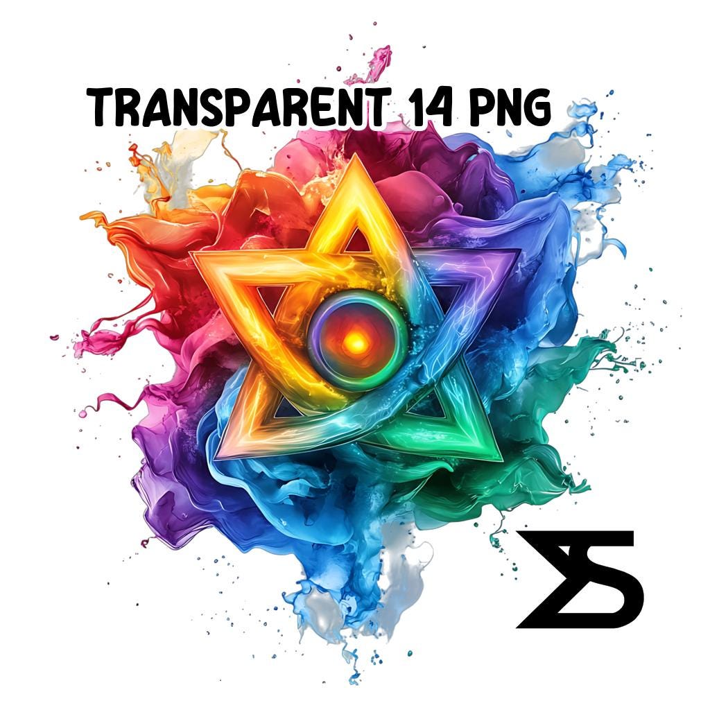 Watercolor Chakra Symbol PNG Image on Transparent Background, Digital ...