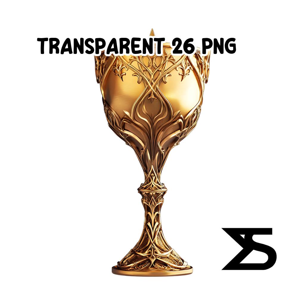 Watercolor Holy Grail PNG Image on Transparent Background, Digital ...