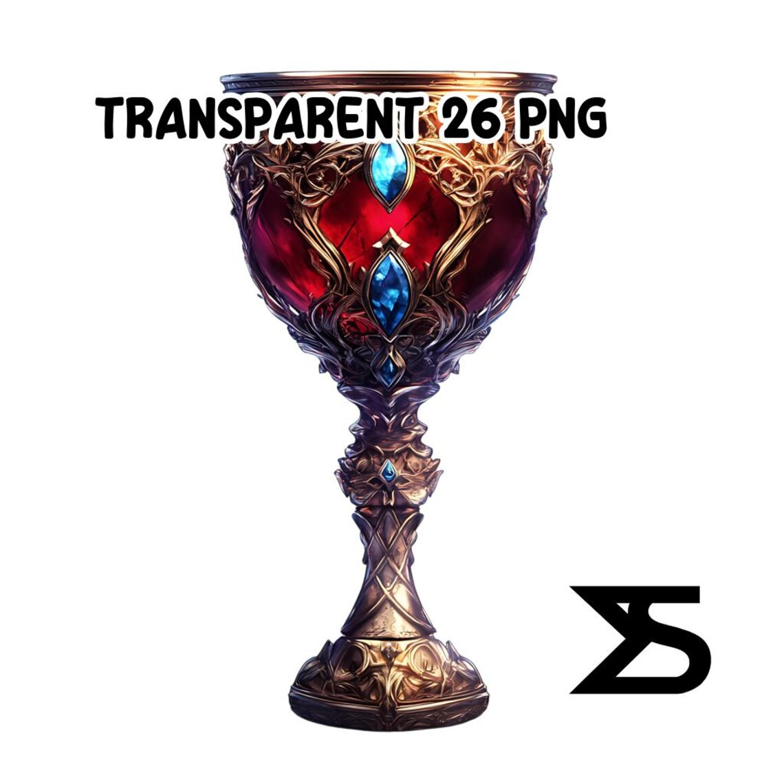 Watercolor Holy Grail PNG Image on Transparent Background, Digital ...