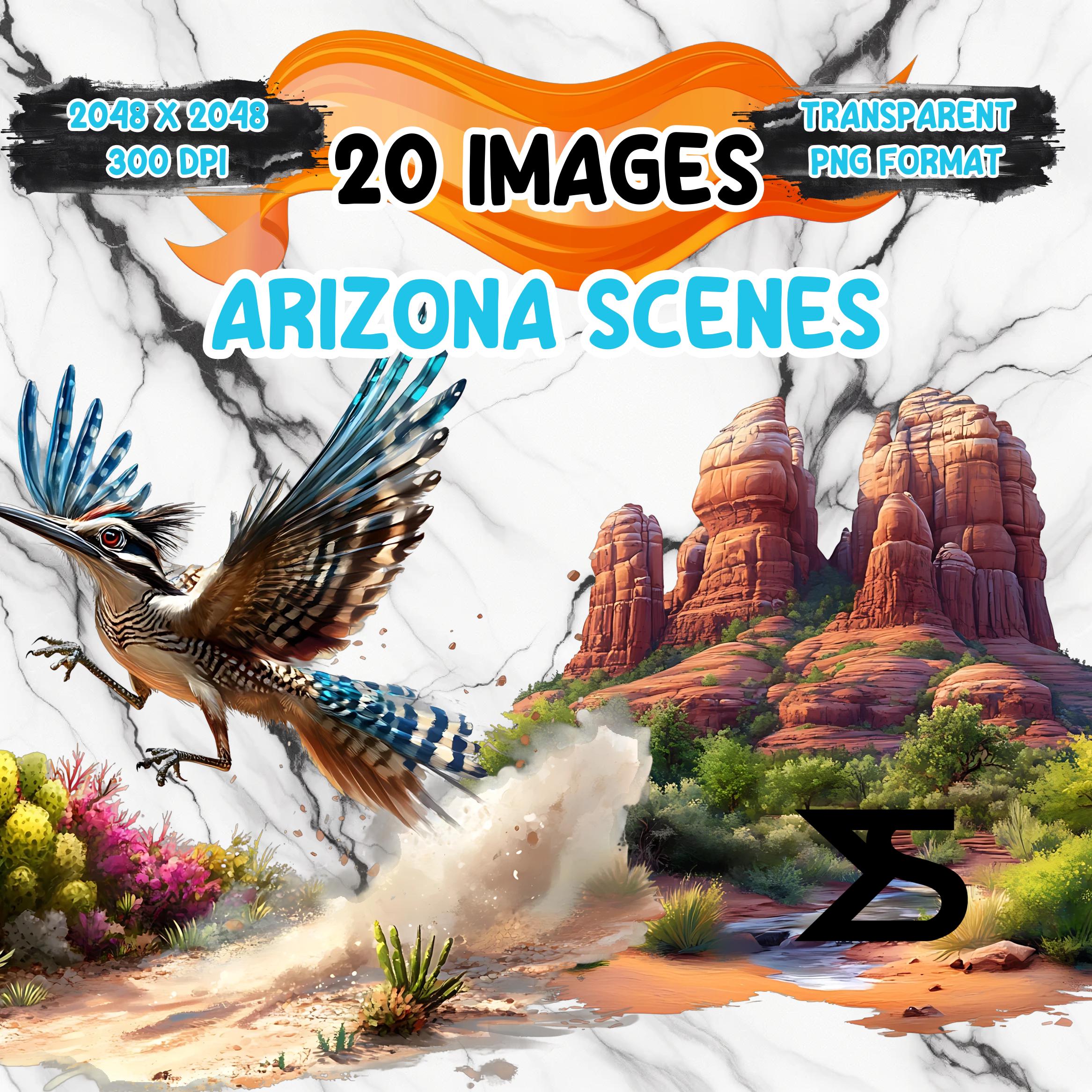 Arizona Clipart Bundle, Instant Download, kommerzielle Nutzung, Planer, Sticker
