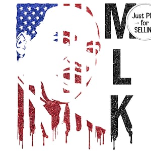 Mlk Glitzer, Mlk png, Martin Luther King PNG, Martin Luther King jr PNG, Mlk Day PNG, Mlk Day Glitzer, Usa Flagge