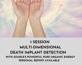 Multi-Dimensional Death Implant Detection and Removal | Distant Energy Healing For Soul's Organic Spiritual Ascension Journey