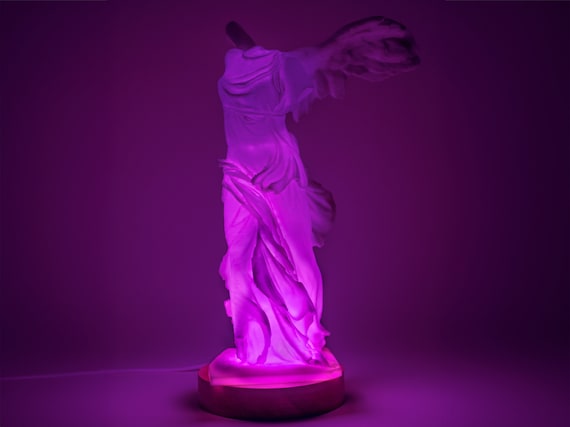 LAMPE A HUILE ROMAINE EN BRONZE AVEC DECOR DE VICTOIRE - VIA TEM