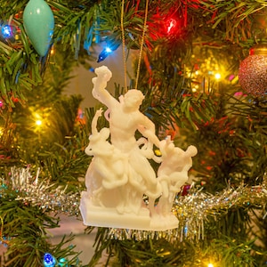 Laocoon and His Sons Statue Ornament, Plant Hanging Accent, Fine Arts Decoration