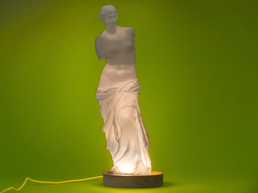 Venus De Milo Lamp Aphrodite Female Torso - Etsy