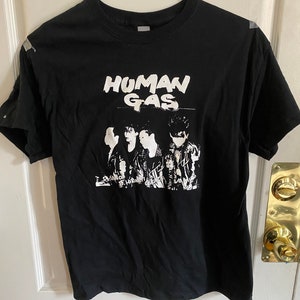 Chemise Human Gas - T-shirt, Décharge, Punk, Divulguer, Gisme, Gaze, Côté mort