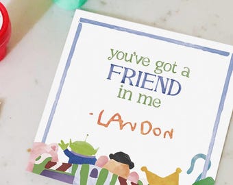 トイストーリー バレンタインカード || トイストーリー || ウッディ