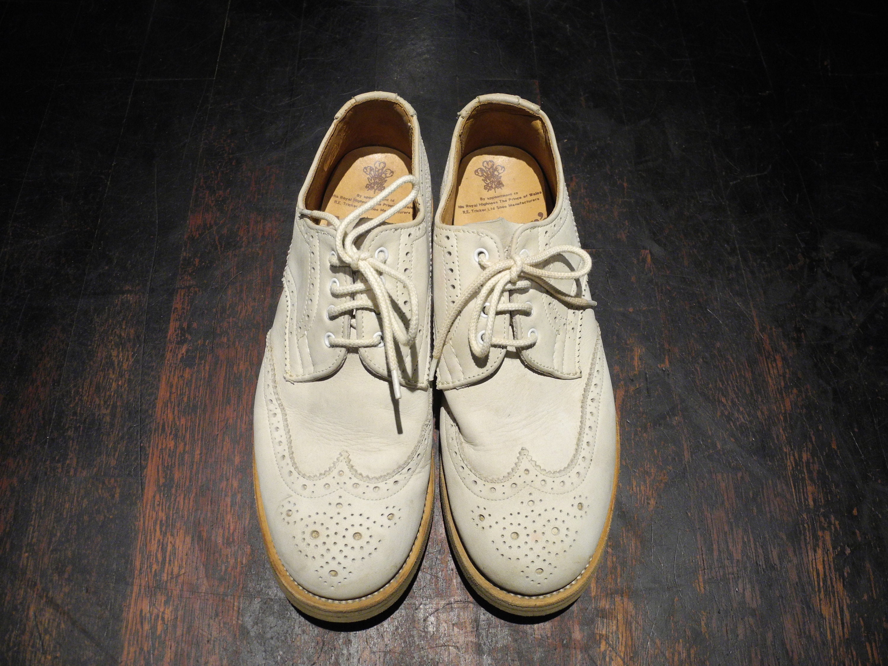 trickers suede derby