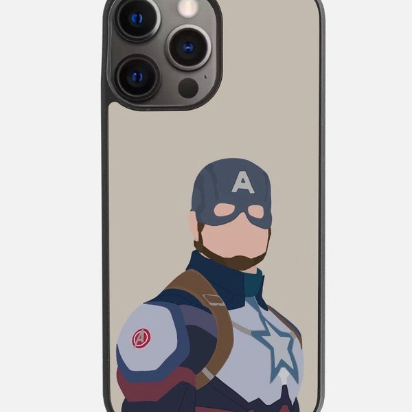 Captain America Case Etsy
