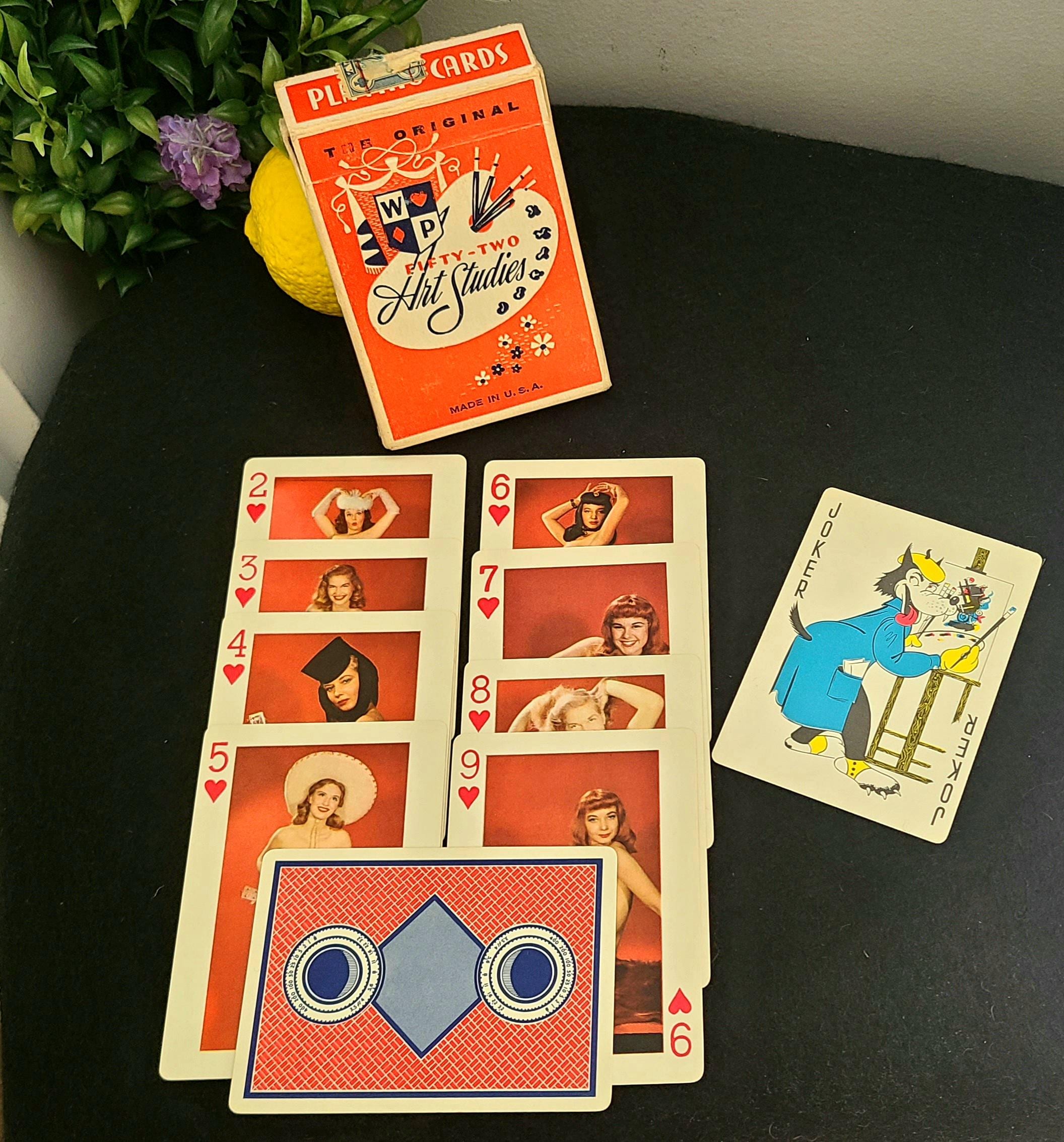 Original Fifty-two Art Studies Playing Cards, Complete Set