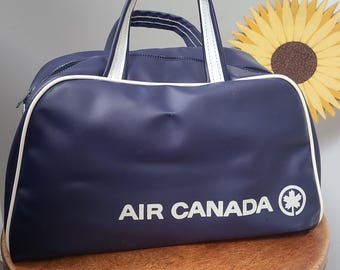 air canada packable carry-on travel tote bag Vintage Air Canada Travel Bag – Retro Carry-on Luggage – Pall Mall  Specialties Montreal