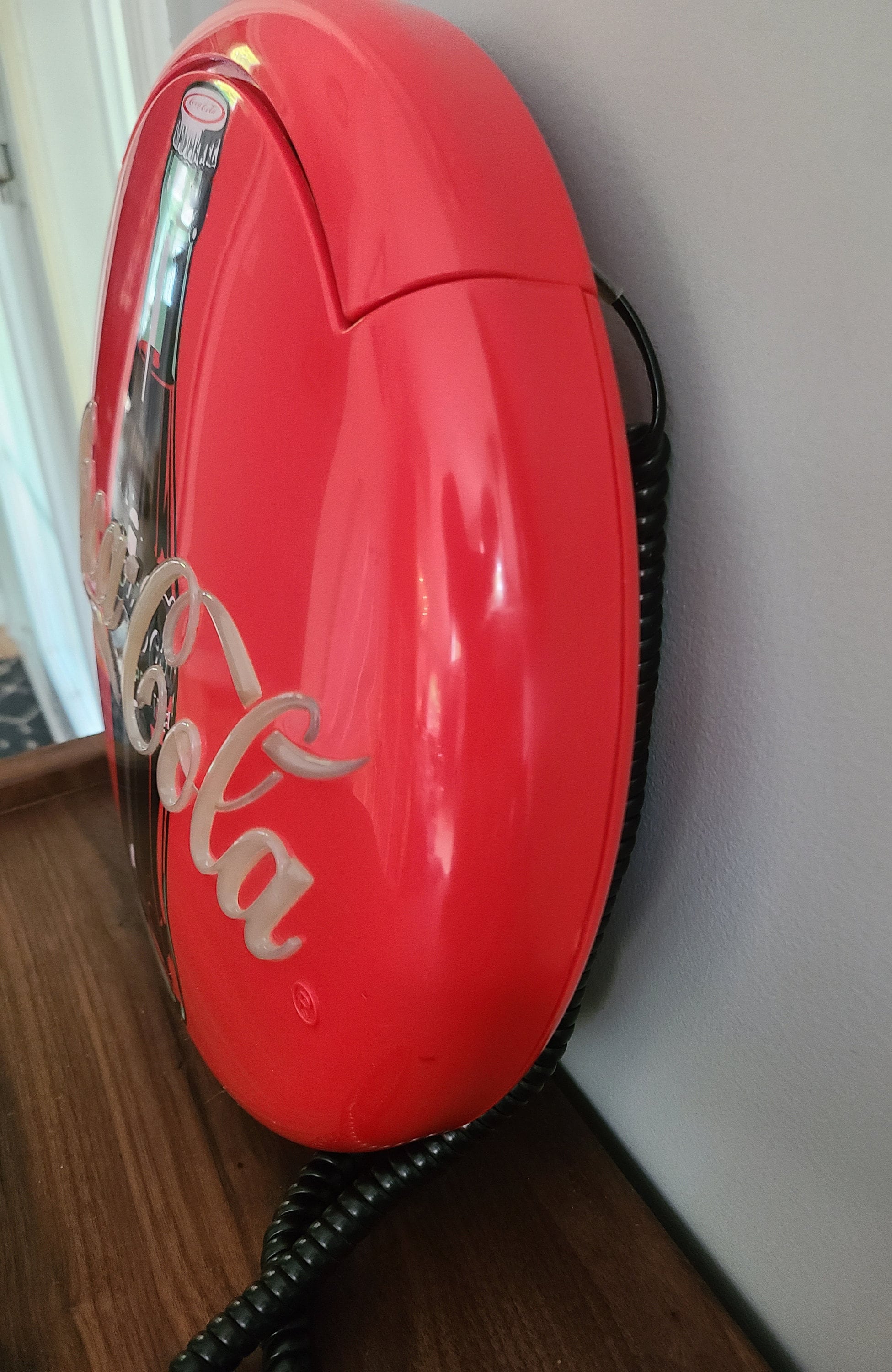 Vintage Coca-cola Light up Disc Telephone W/original Box Vintage Coca-cola Light up Disc Telephone W/original Box