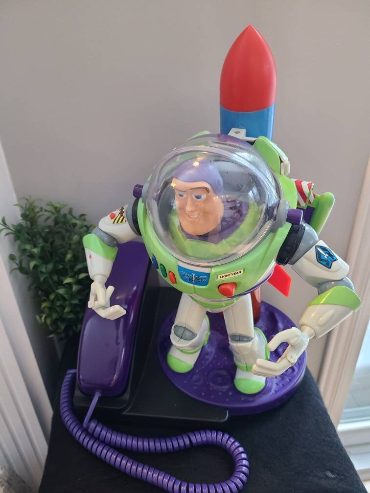 トイ・ストーリー　Buzz Lightyear Telephone Toy Story Buzz Lightyear Phone Vetch Disney Pixar Voice