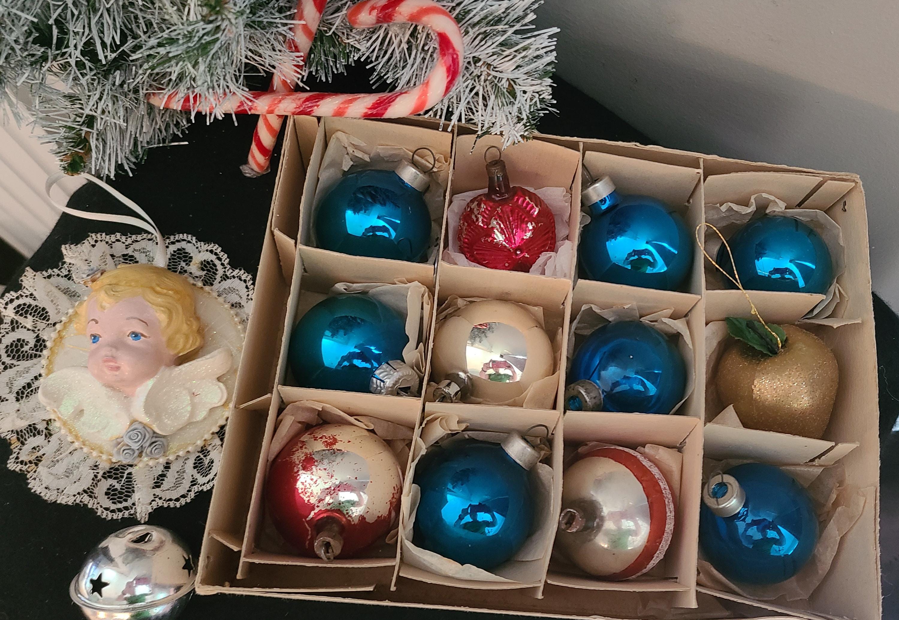 ヴィンテージクリスマスオーナメント「サンタランド」ボックス入り