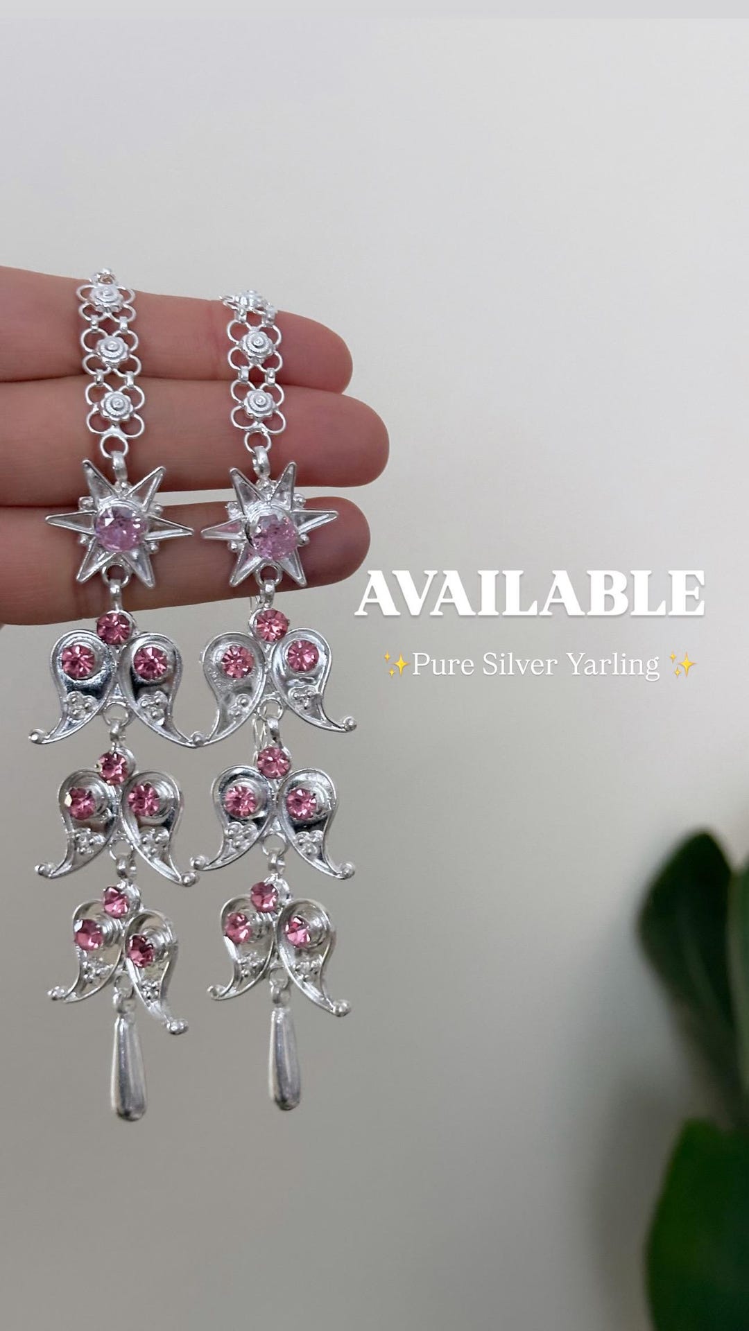 Yarling Pure Silver Yarling | Nepali Jewellery | Yarling - Etsy