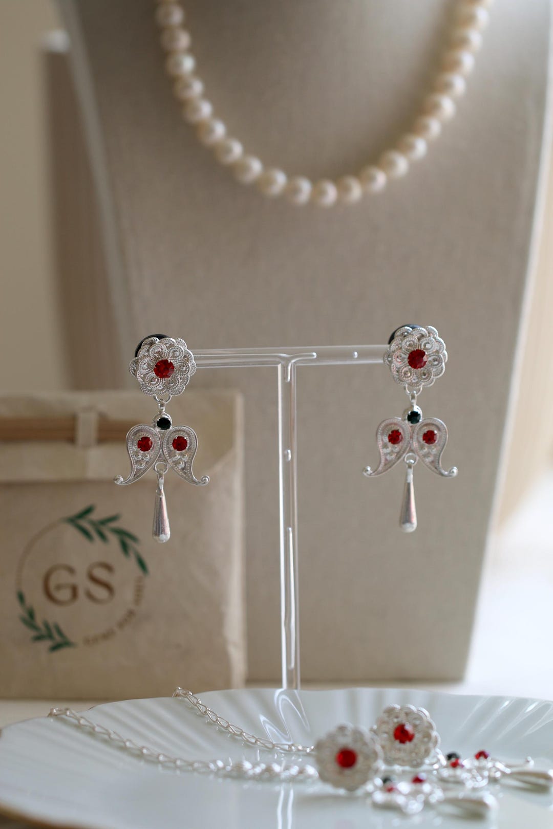 Yarling Pure Silver Yarling | Yarling | Nepali Jewelery - Etsy