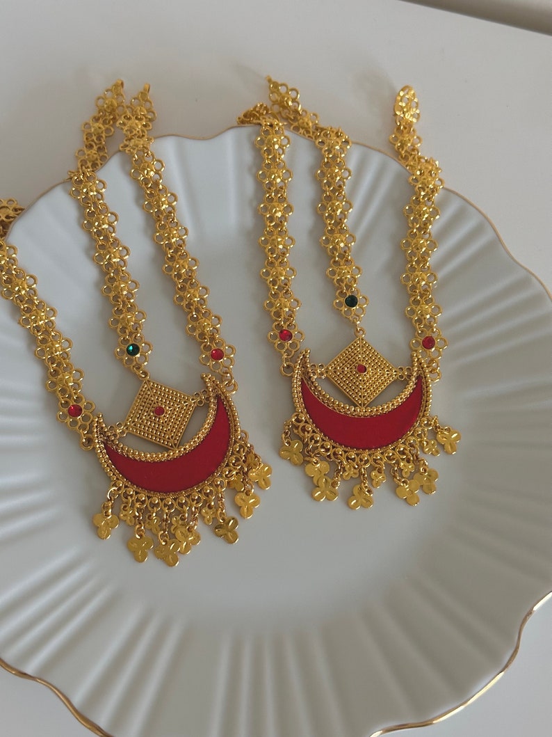 Nepali Ornaments Gold Plated Sirbandi Sirbandi Silamsakma Etsy