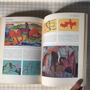 Vintage Book Reinhold Drawing and Painting Book / Bodo W. Jaxtheimer / Mid Century / Illustrated / Art History / Guide / Rare 1963 Germany